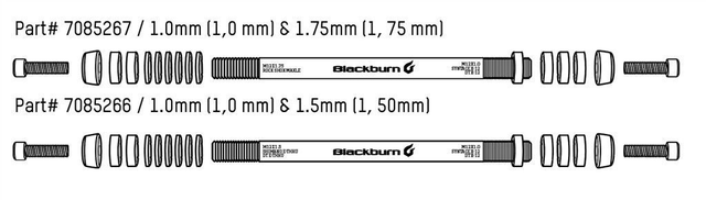 Blackburn Steckachse Trailer Adapter-Kit